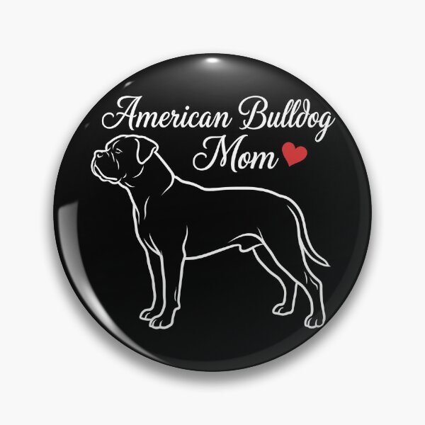 Item preview, American Bulldog Mom Cute Dog Lover Shirt designed and sold by TeNovaStudio.