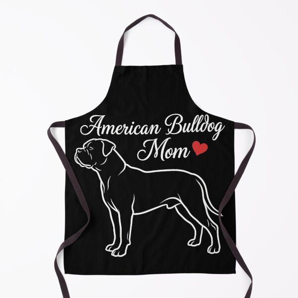 Item preview, American Bulldog Mom Cute Dog Lover Shirt designed and sold by TeNovaStudio.