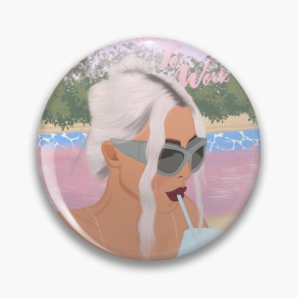 Item preview, Too pretty to work designed and sold by Clara Casagrande.