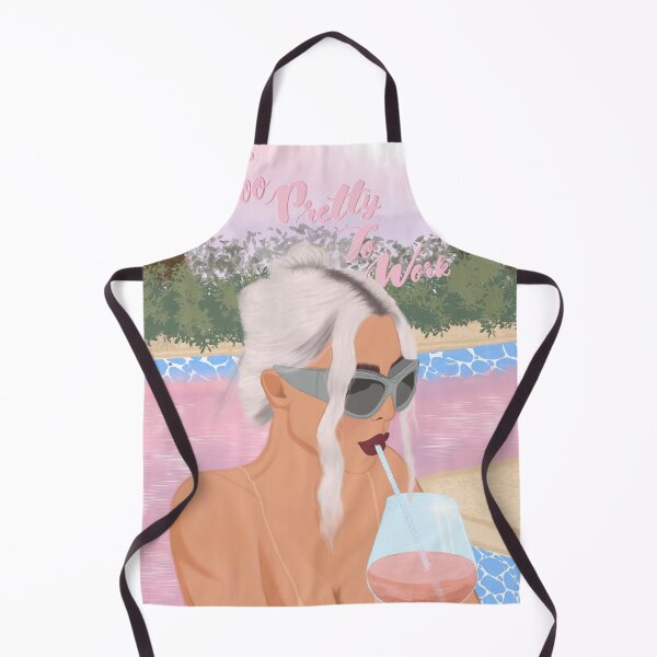 Item preview, Too pretty to work designed and sold by Clara Casagrande.