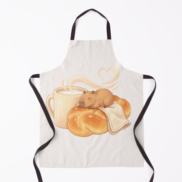 Item preview, Sleepy Capybara Sweet Pastry Food Trend designed and sold by MythicCotton.