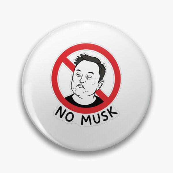 Item preview, No Musk Anti Elon Musk Protest Graphic Tee designed and sold by Owcomm.