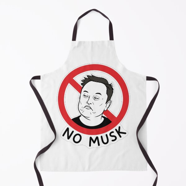 Item preview, No Musk Anti Elon Musk Protest Graphic Tee designed and sold by Owcomm.