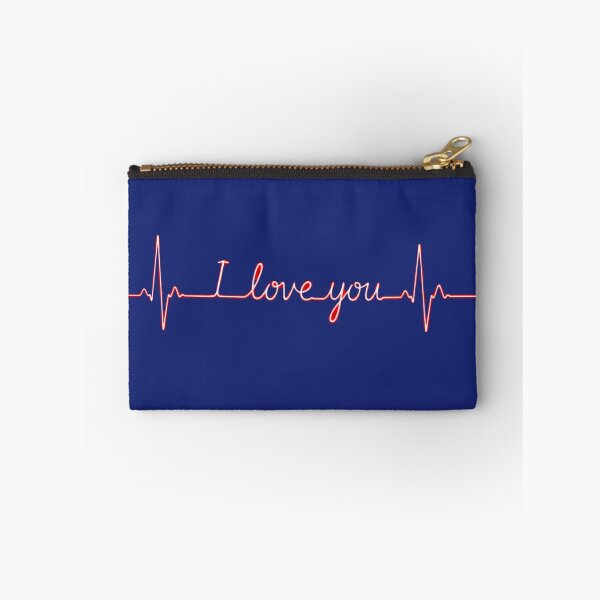 Item preview, Neon Red Heartbeat - I Love You Lifeline EKG designed and sold by digitalbob60.