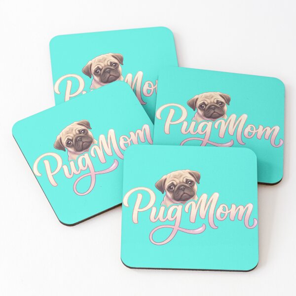 Item preview, Cute Pug Mom Pastel Puppy Love Shirt designed and sold by TeNovaStudio ⭐⭐⭐⭐⭐.