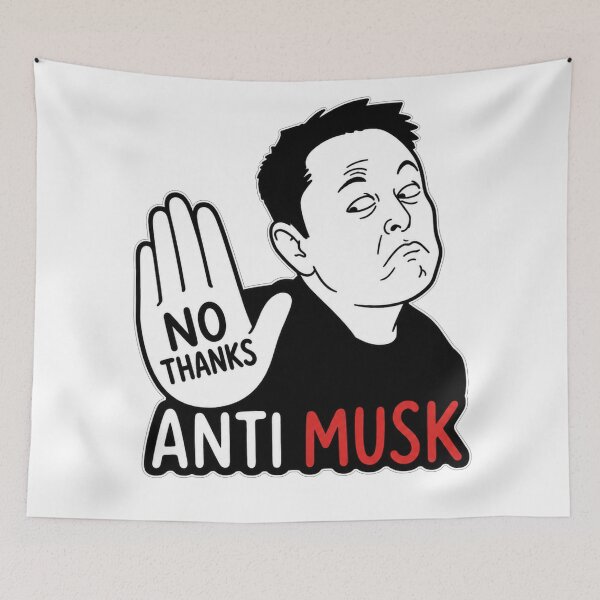 Item preview, Anti Musk Eat the Rich designed and sold by Owcomm.