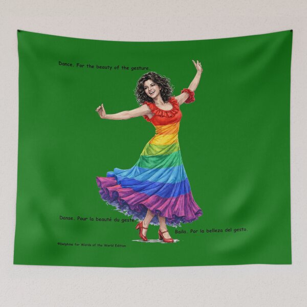 Item preview, Happy Dance (English/French/Spanish) designed and sold by Words of the World Edition.