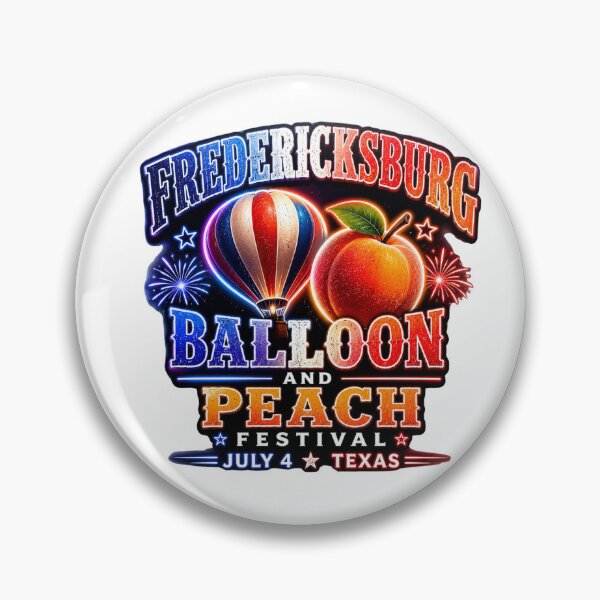 Item preview, Fredericksburg Balloon And Peach Festival designed and sold by Combat Skies.