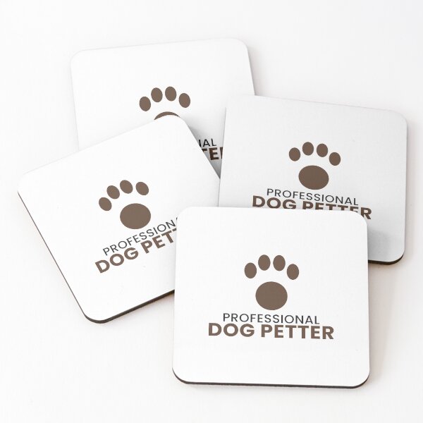 Item preview, Professional Dog Petter Funny Dog Lover Tee designed and sold by 7Four1 Designs.