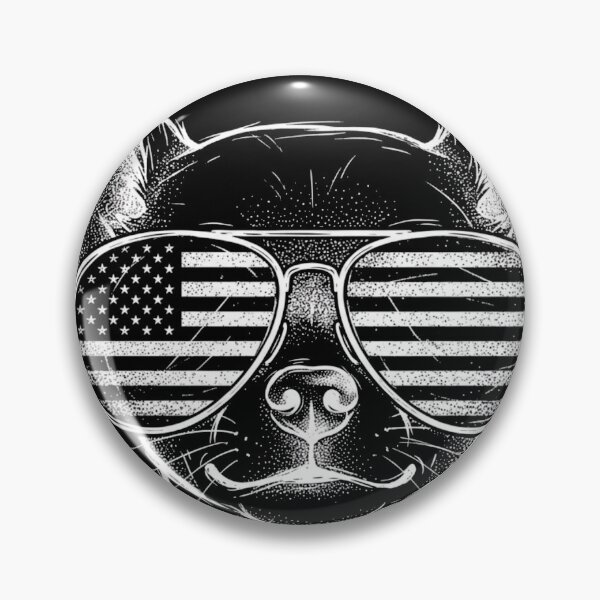 Item preview, Patriotic Chihuahua American Flag Sunglasses Shirt designed and sold by TeNovaStudio.