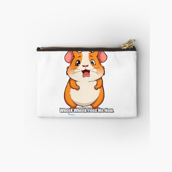 Item preview, Guinea Pig Sticker - Wheek Wheek Feed Me Now - Funny Gift designed and sold by pawdrops.