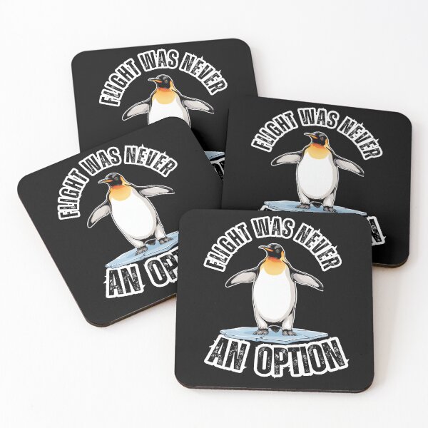 Item preview, Flight Was Never An Option Funny Penguin designed and sold by Naitsebas.