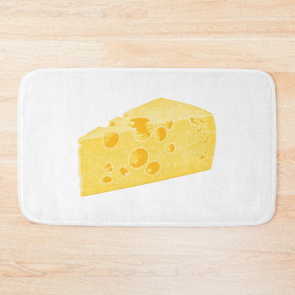 Item preview, Swiss Cheese Wedge Illustration | Vintage Food Art designed and sold by MikkamioDesign.