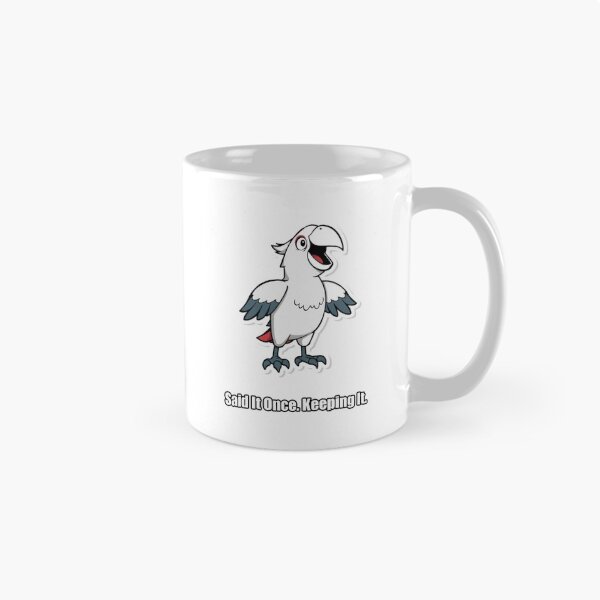 Item preview, Parrot Sticker - Said It Once Keeping It - Funny Parrot Gift designed and sold by pawdrops.