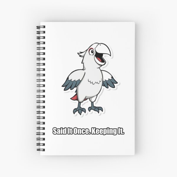 Item preview, Parrot Sticker - Said It Once Keeping It - Funny Parrot Gift designed and sold by pawdrops.