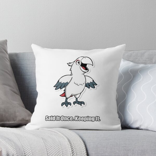 Item preview, Parrot Sticker - Said It Once Keeping It - Funny Parrot Gift designed and sold by pawdrops.