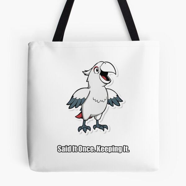 Item preview, Parrot Sticker - Said It Once Keeping It - Funny Parrot Gift designed and sold by pawdrops.