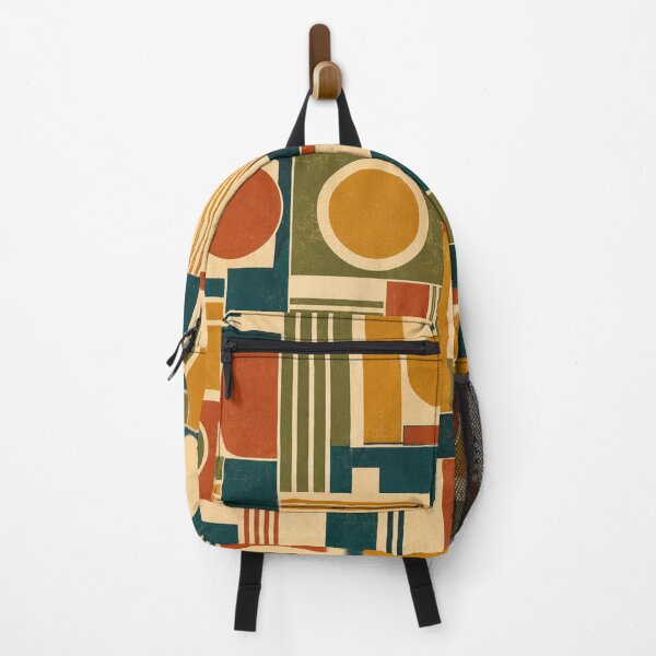Item preview, Geometric Retro Mid-Century Abstract Circle Pattern designed and sold by JonelleTshirts.