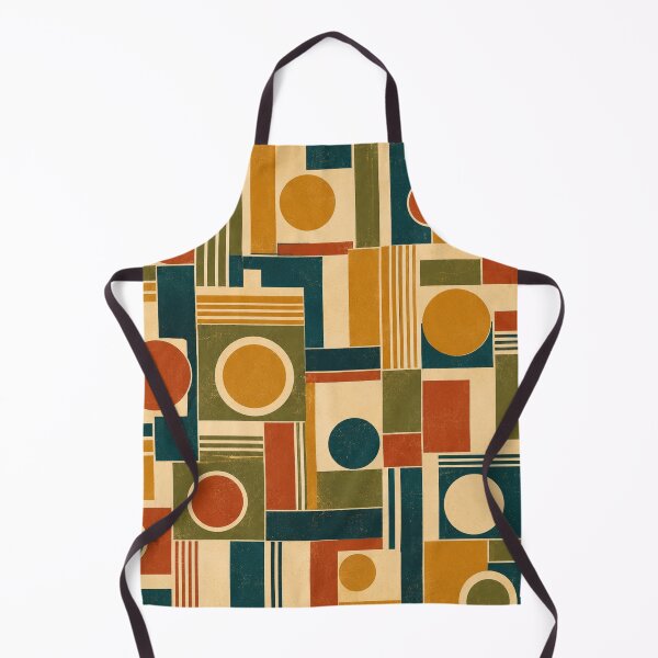 Item preview, Geometric Retro Mid-Century Abstract Circle Pattern designed and sold by JonelleTshirts.