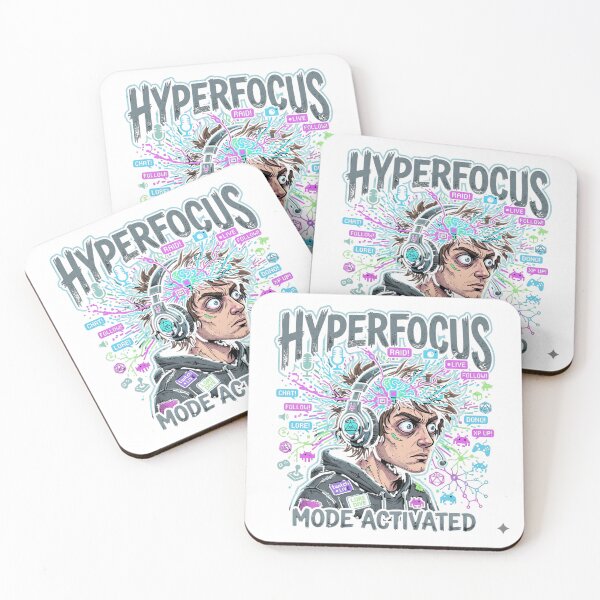 Item preview, Hyperfocus Mode Activated Tee designed and sold by Hanno0.