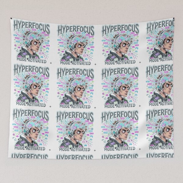 Item preview, Hyperfocus Mode Activated Tee designed and sold by Hanno0.