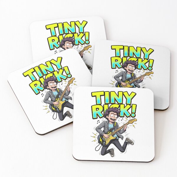 Artikelvorschau, Tiny Rick – Fröhlich, Kühn, Einfach – Vektordruck entworfen und verkauft von Dhenin Studio.