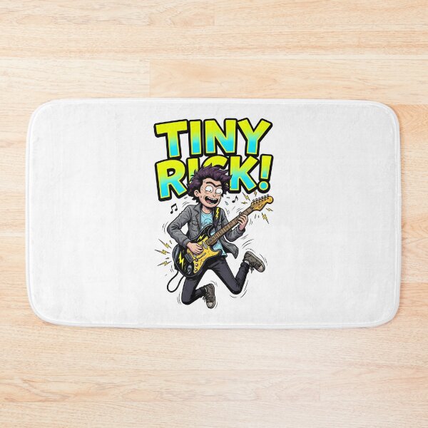 Item preview, Tiny Rick Cheerful Bold Simple Vector Print designed and sold by Dhenin Studio.
