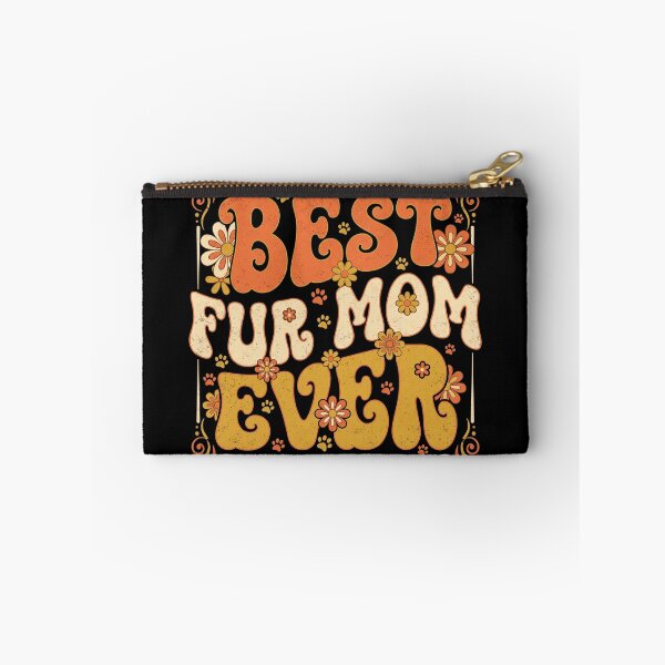 Item preview, Groovy Best Fur Mom Ever Retro Shirt designed and sold by TeNovaStudio.