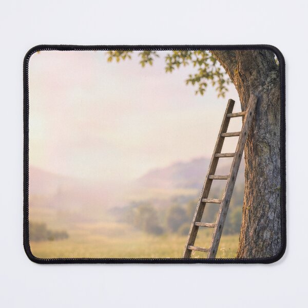 Item preview, Ladder Leaning Against a Tree designed and sold by Maria Dryfhout.