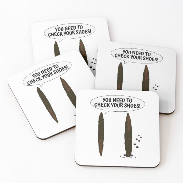 Item preview, Turd: You Need To Check Your Shoes designed and sold by Odd-Squared.