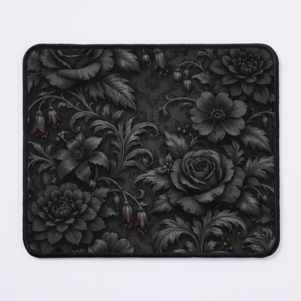 Item preview, Dark Gothic Floral Damask designed and sold by Owcomm.