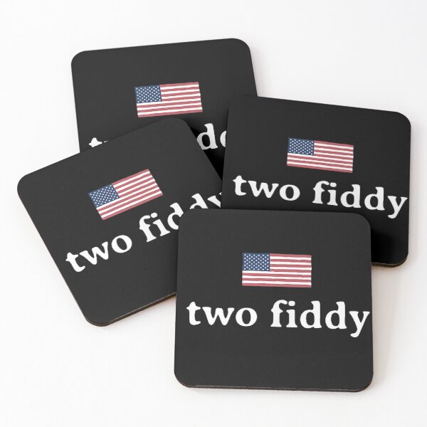 Item preview, Two Fiddy 2 Fiddy 250th Anniversary 4th of July Patriotic USA 1776–2026 Funny America Independence Day Tee designed and sold by otaku.edwardj.