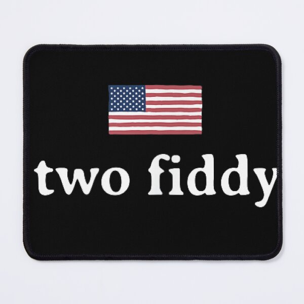 Item preview, Two Fiddy 2 Fiddy 250th Anniversary 4th of July Patriotic USA 1776–2026 Funny America Independence Day Tee designed and sold by otaku.edwardj.