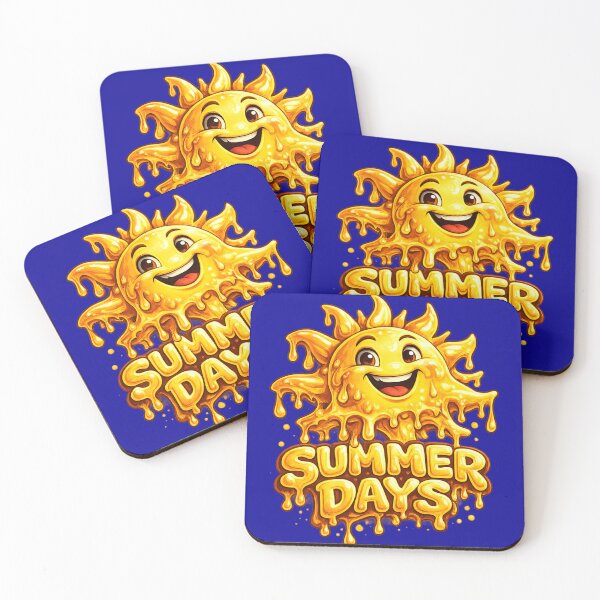 Item preview, Summer Days with hot melting sun. designed and sold by shorethings.