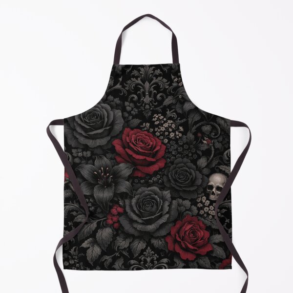 Item preview, Gothic Dark Floral Skull Elegance designed and sold by Owcomm.