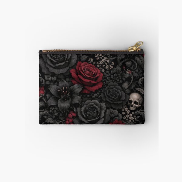 Item preview, Gothic Dark Floral Skull Elegance designed and sold by Owcomm.