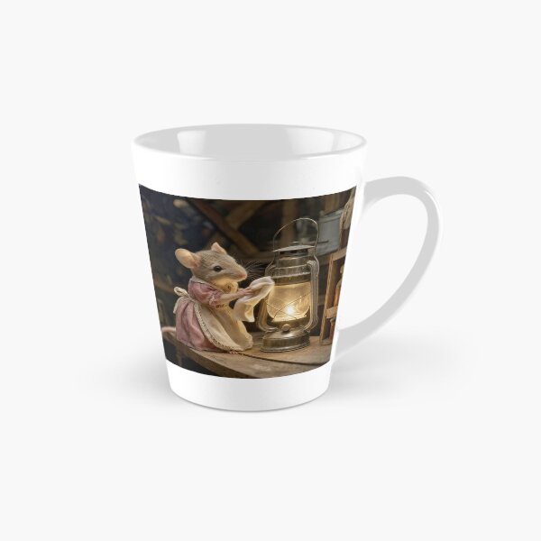 Item preview, Mouse Dusting an Antique Lantern designed and sold by Maria Dryfhout.