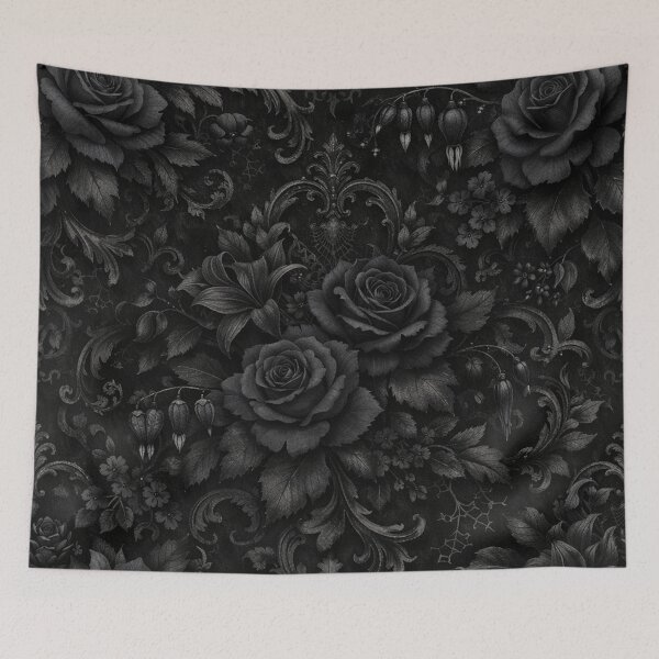 Item preview, Dark Gothic Roses Pattern designed and sold by Owcomm.