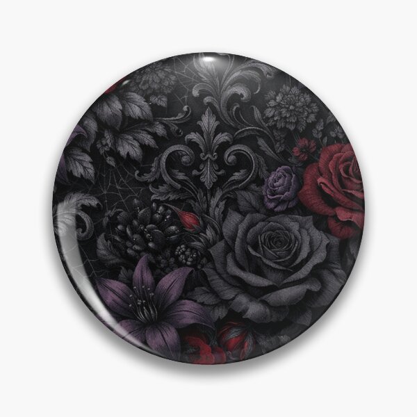 Item preview, Dark Gothic Floral Damask Roses designed and sold by Owcomm.