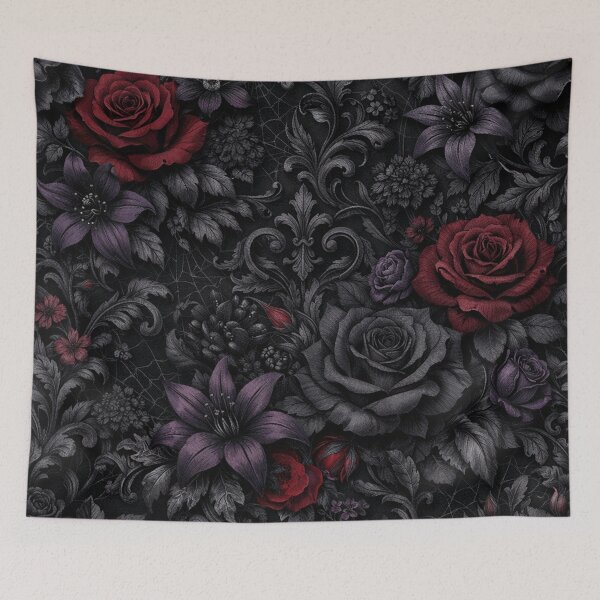 Item preview, Dark Gothic Floral Damask Roses designed and sold by Owcomm.