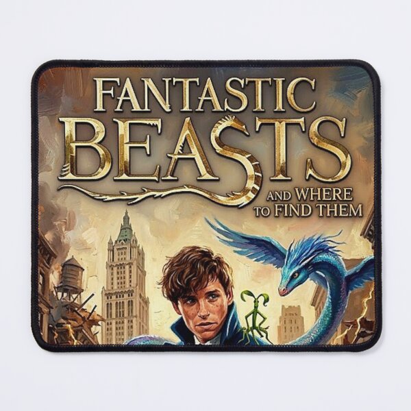 Item preview, Unlocking a World of Wonder. – Fantastic Beasts Fine Art Print designed and sold by Art's Diner.