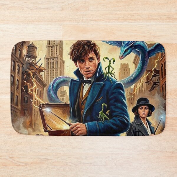 Item preview, Unlocking a World of Wonder. – Fantastic Beasts Fine Art Print designed and sold by Art's Diner.