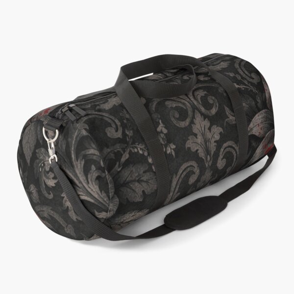 Item preview, Gothic Victorian Floral Skull Damask designed and sold by Owcomm.
