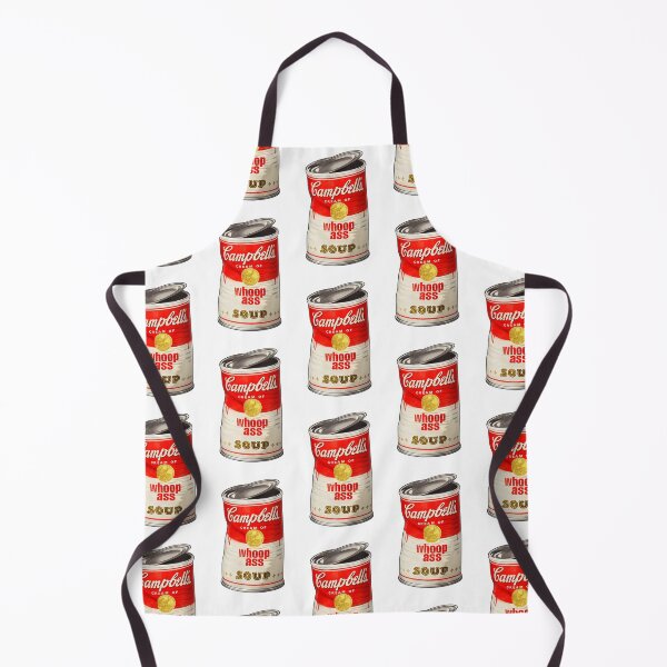 Item preview, Can of Whoop Ass Soup – Funny Pop Art Parody Poster designed and sold by PIXEL POP DESIGNS - Beyond the Norm!.