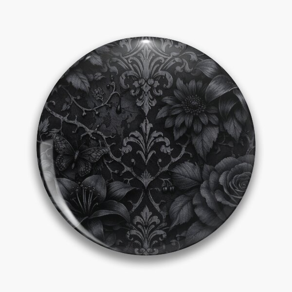 Item preview, Dark Gothic Floral Damask designed and sold by Owcomm.