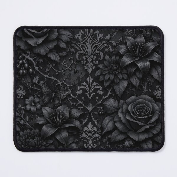 Item preview, Dark Gothic Floral Damask designed and sold by Owcomm.