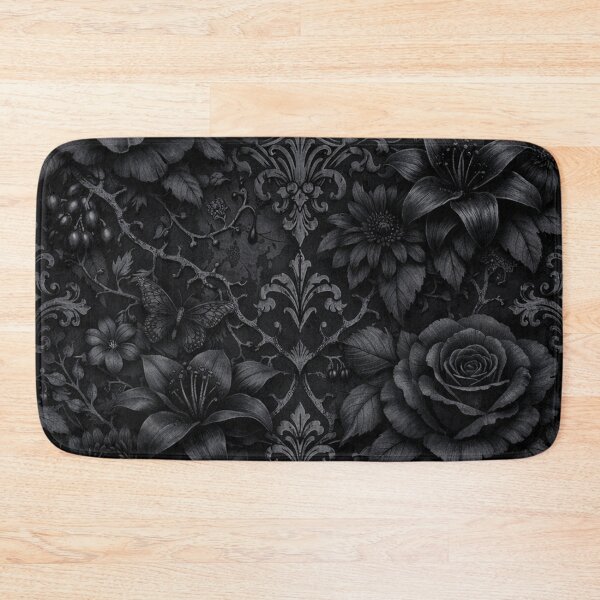 Item preview, Dark Gothic Floral Damask designed and sold by Owcomm.