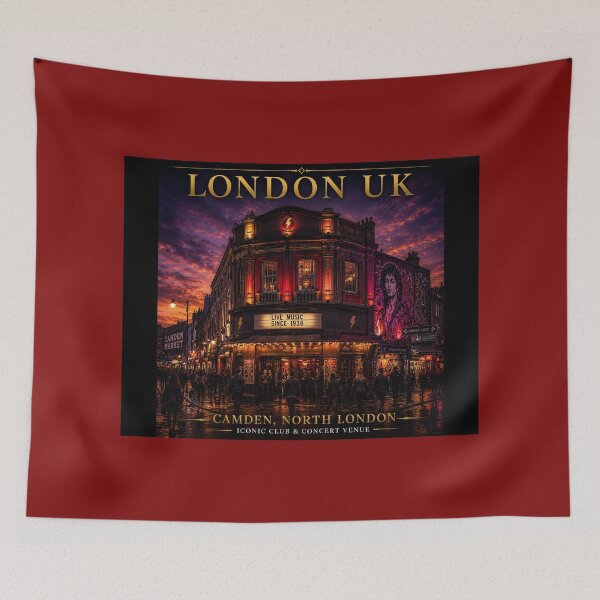 Item preview, MAIN TITLE: Camden Town Iconic Live! Music Venue  – Cinematic Twilight  Edition designed and sold by globetrottergfx.