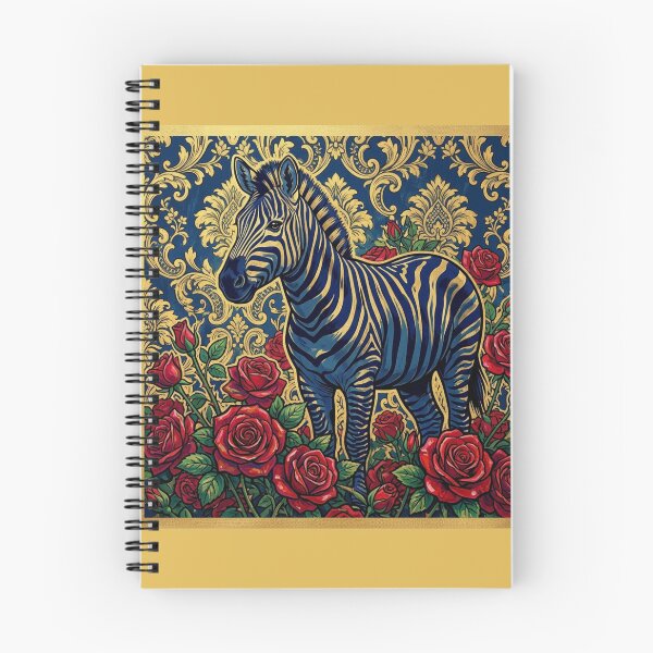 Item preview, Blue Zebra & Gold Baroque designed and sold by DesignsByPrnces.
