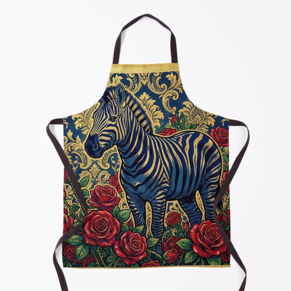 Item preview, Blue Zebra & Gold Baroque designed and sold by DesignsByPrnces.